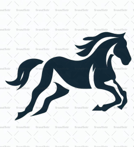 Galoppierendes Pferd